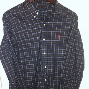 Ralph Lauren Mens Shirt Size Large M Button Down